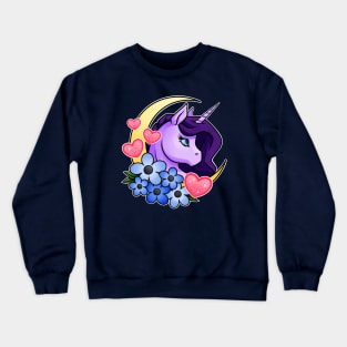 Lunar Unicorn Crewneck Sweatshirt